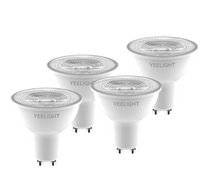 Inteligentne oświetlenie YEELIGHT W1 GU10 (ściemnialna) 4szt YLDP004-4pcs